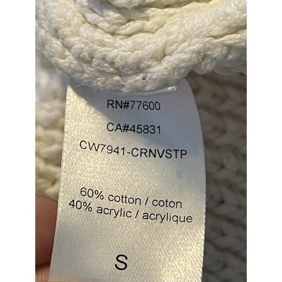 Chaser Womens Cardigan Sz Small Open Sweater Grandmacore Minimalist Coastal - Picture 9 of 10